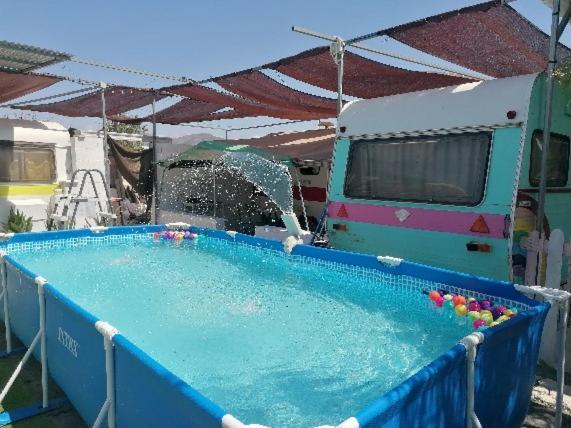 Caravanas Y Habitaciones Para Relajarse Sax Exteriör bild